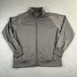 Nike Jacket Mens XL Black Performance Long Sleeve Pockets Full Zip